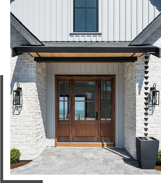custom door installed in Victoria