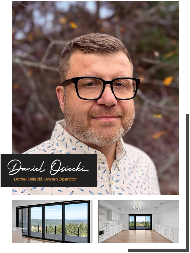 Daniel Osiecki - Owner of Island Horizon Windows and Doors